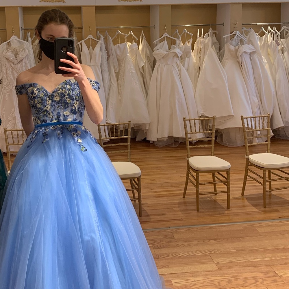 Corset top prom dress for sale